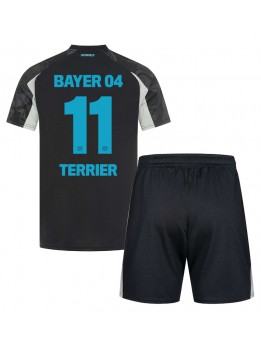 Billige Bayer Leverkusen Martin Terrier #11 Tredjedraktsett Barn 2024-25 Kortermet (+ Korte bukser)